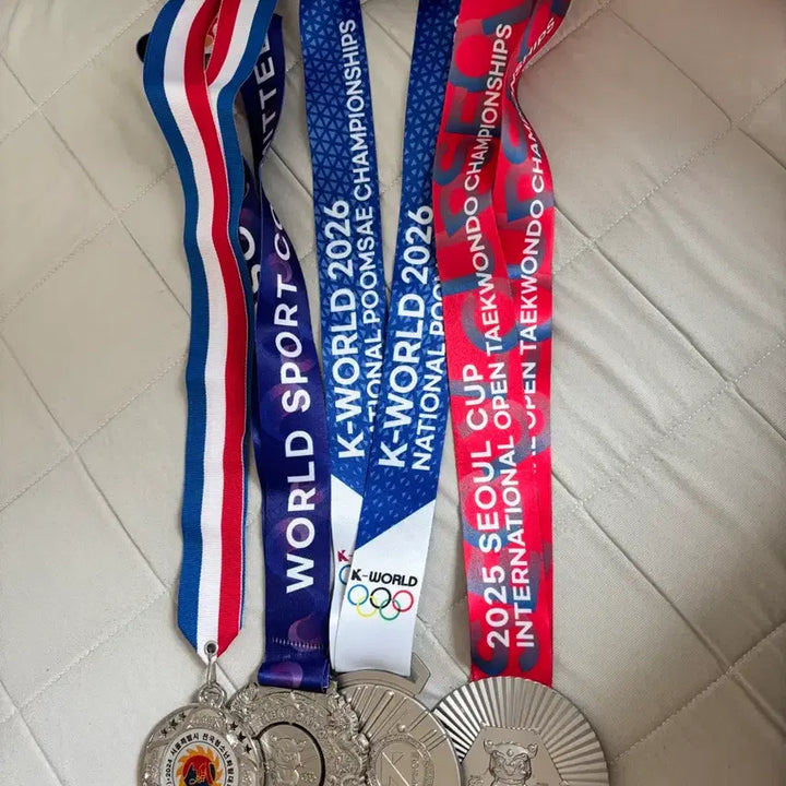 [BUNJANG] Taekwondo Competition Medals Bundle / 태권도 대회 메달