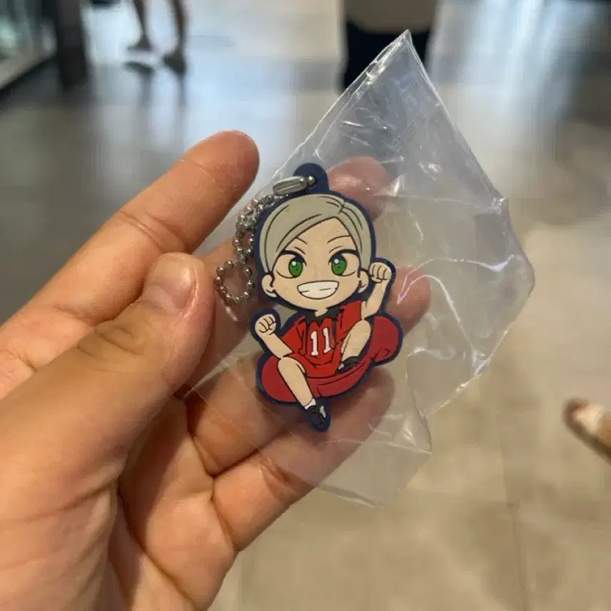 [BUNJANG] Haikyu!! Character Bandle Rubber Strap Mascot Set / 하이큐!! 캐릭터 방돌 라버 스트랩 마스코트 8종