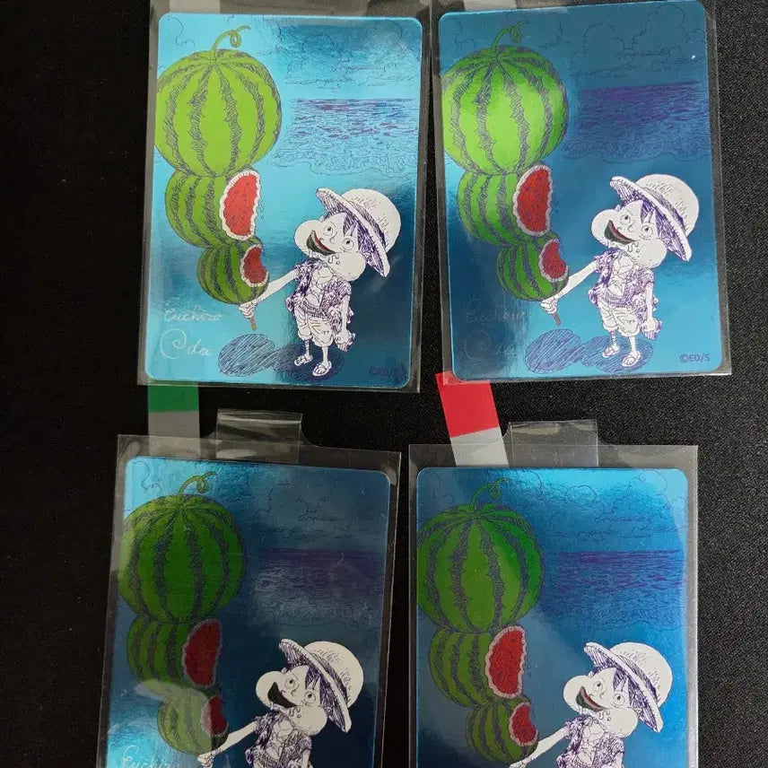 [BUNJANG] One Piece Natsukomi Watermelon Luffy Card / 원피스  나츠코미 수박루피 카드