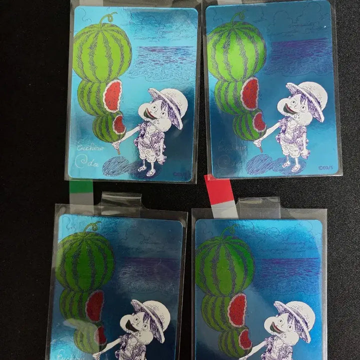 [BUNJANG] One Piece Natsukomi Watermelon Luffy Card / 원피스  나츠코미 수박루피 카드