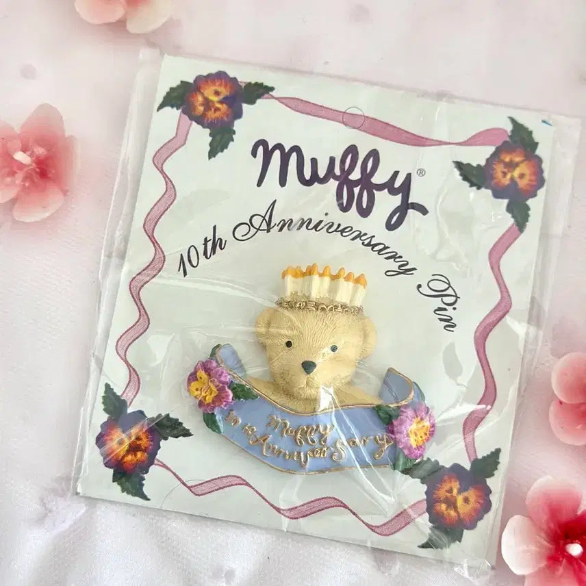 [BUNJANG] Vintage Murphey 10th Anniversary Bear Brooch / 빈티지 머피 10주년 기념 곰돌이 브로치
