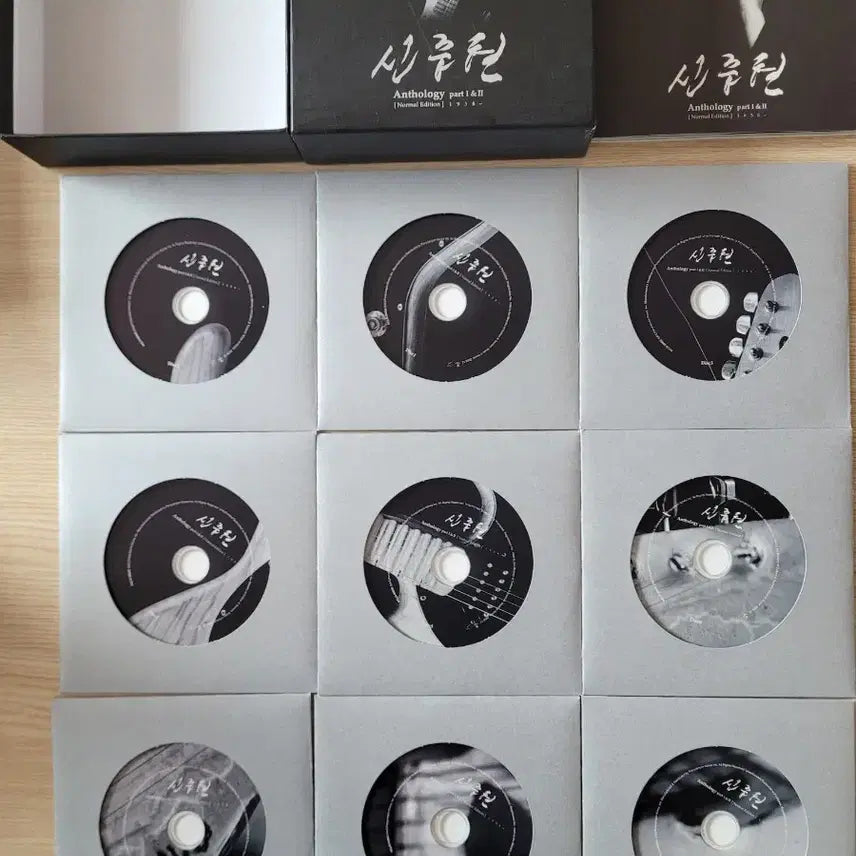 [BUNJANG] Shin Jung-hyeon Anthology Part I &amp; II (Normal Edition 1958~) 9CD Box Set / 신중현 Anthology Part I &amp; II (Normal Edition 1958~)