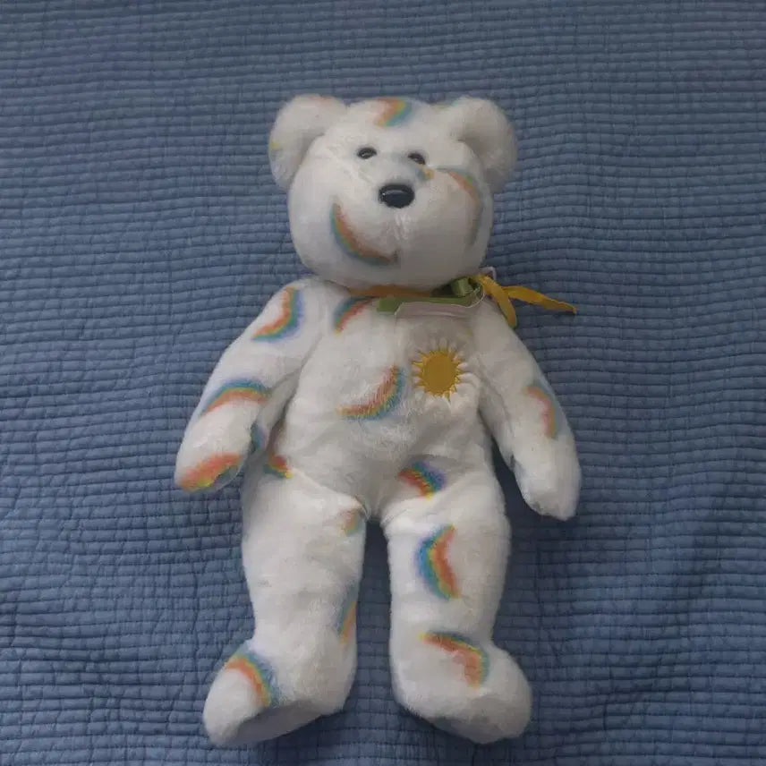 [BUNJANG] TY Beanie Buddies Cheery Large Teddy Bear Plush (35cm) / ty 티와이 베어 빈티지 곰인형 (35센치)