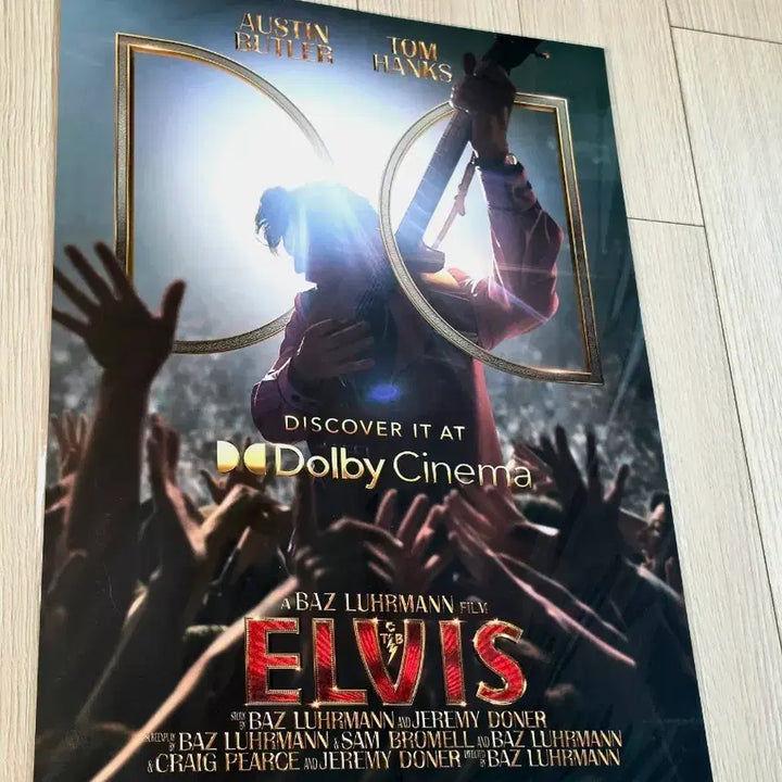 [BUNJANG] Elvis Presley Austin Butler Dolby Cinema A3 Poster / [초희귀한정판]영화 오스틴버틀러 엘비스 돌비시네마 포스터(A3)