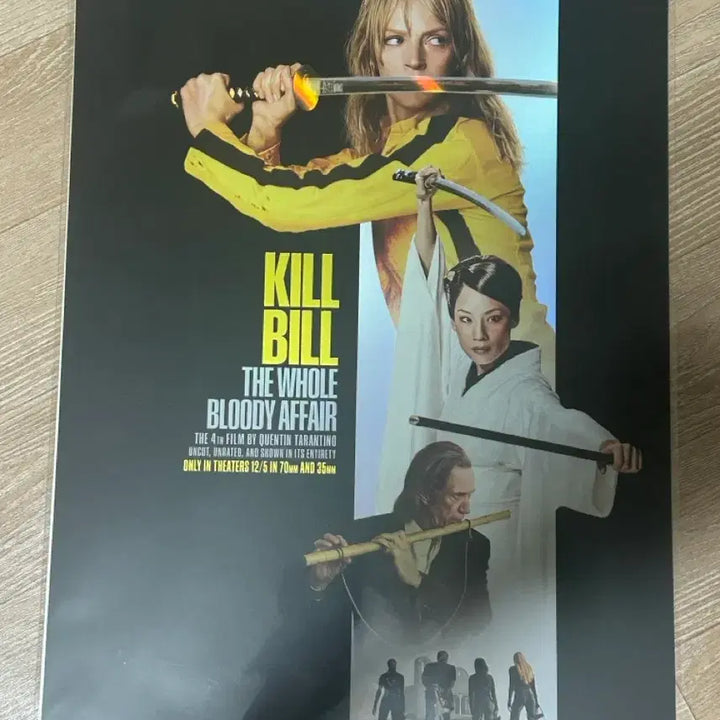 [BUNJANG] Kill Bill Megabox Artgraphy Poster A3 / 킬빌 메가박스 아트그라피 포스터 A3