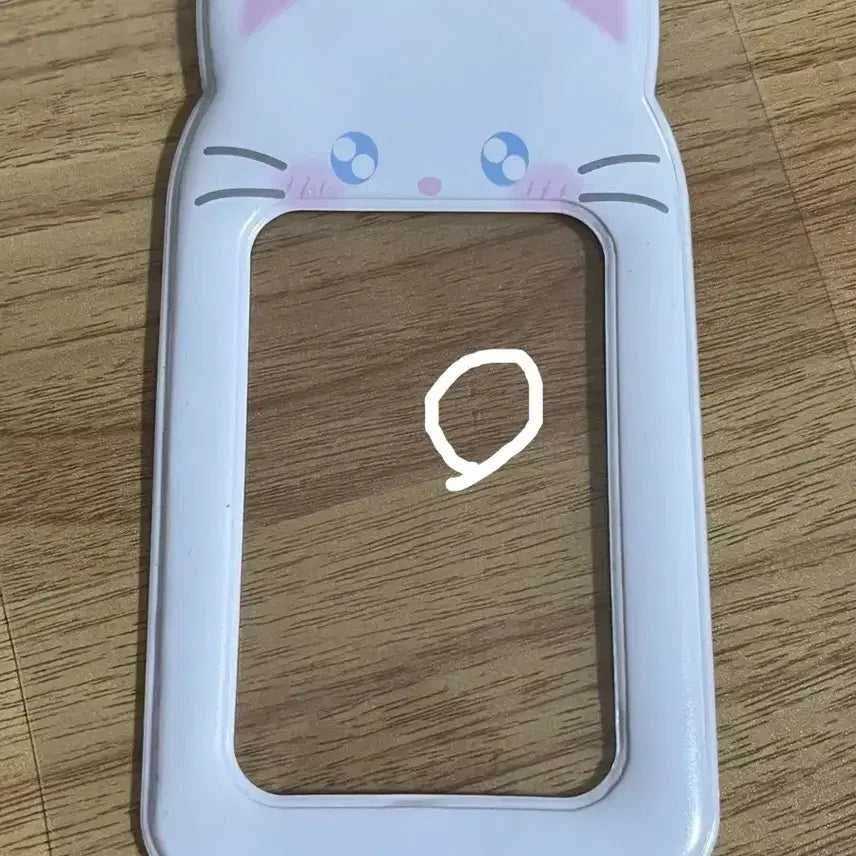 [BUNJANG] Cat Photocard Holder Keychain / 고양이 포카 홀더 키링
