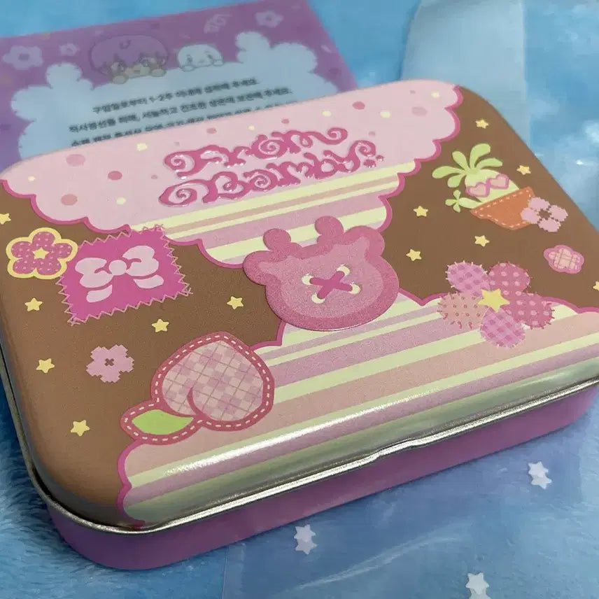 [BUNJANG] Bambi Birthday Cookie Tin Case Lucky Draw Included / 밤비 생일쿠키 틴케이스 럭드포함