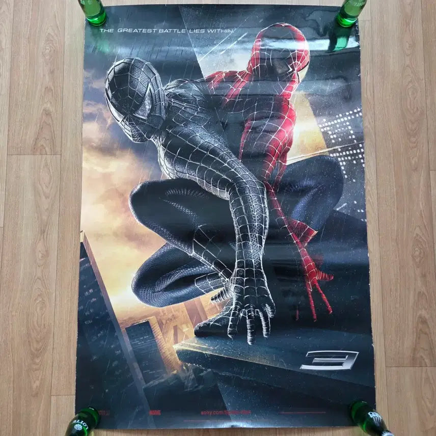 [BUNJANG] Spider-Man 3 Original One Sheet Movie Poster / 스파이더맨 오리지널 대형 포스터 (배송비 포함)