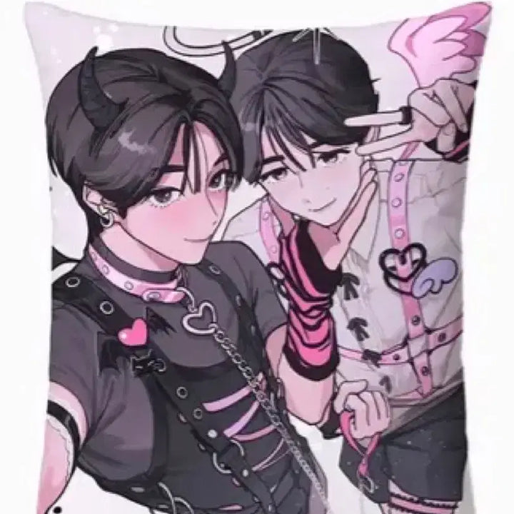 [BUNJANG] NCT WISH Riku Yushi Cafe Cushion Cover / 엔시티 위시 리쿠 유우시 카페 비공굿 아쿠텐 쿠션커버 양도