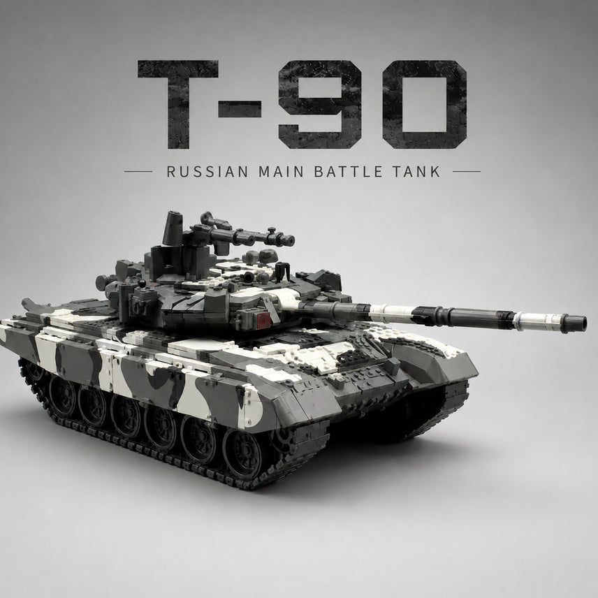 [BUNJANG] T-90, Leopard 2A7 Tank Plastic Model Assembly Kit / T-90, 레오파르트 2A7 전차 프라모델 조립 키트