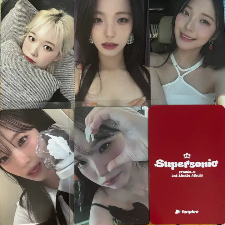 [BUNJANG] fromis_9 Jiheon Photocard Set / 프로미스나인 백지헌 포토카드 8장