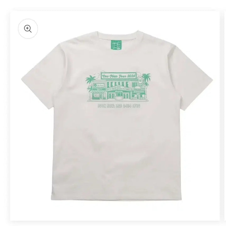 [BUNJANG] Official Higedan One-Man Tour 2026 T-Shirt - White (L) / [L] 히게단 one-man tour 2026 티셔츠 / 화이트