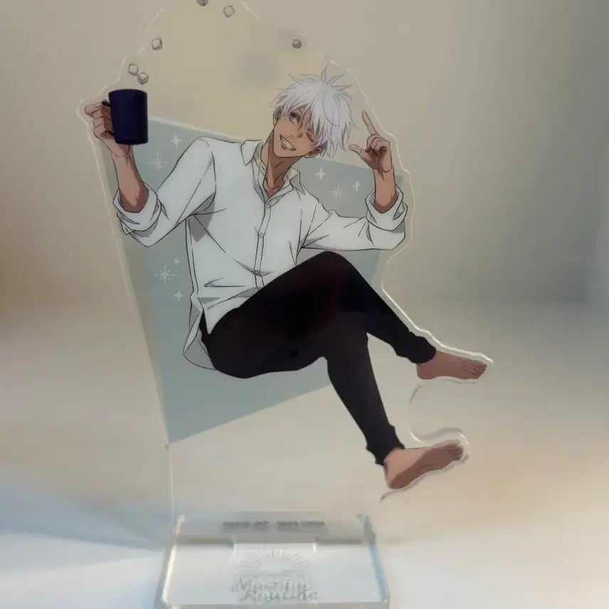 [BUNJANG] Gojo Satoru Sega Kuji Morning Routine Acrylic Stand / 고죠 사토루 세가쿠지 모닝루틴 아크릴스탠드