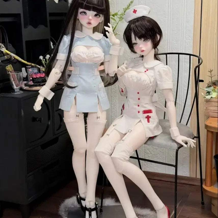 [BUNJANG] MDD MSD Nurse Uniform Set / mdd msd 간호사복 의상 양도