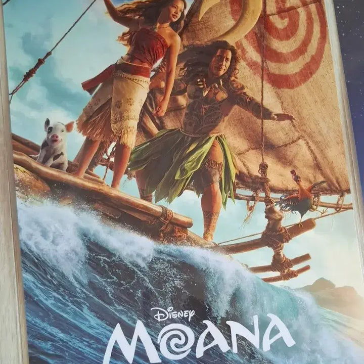 [BUNJANG] Moana 5-Poster Bundle Set / (5종일괄) 모아나 포스터 5종 일괄판매