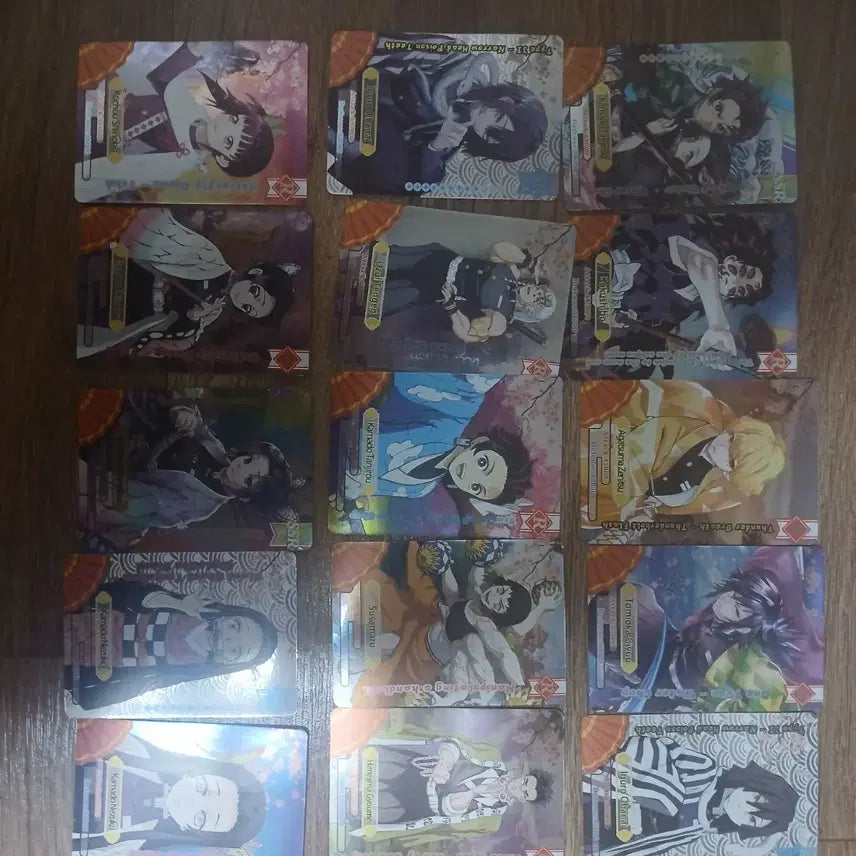 [BUNJANG] Demon Slayer Character Card Set / 귀멸의 칼날 카드 세트
