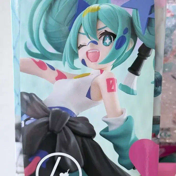[BUNJANG] Hatsune Miku Paintgirl Figure (Sealed) / (미개봉) 하츠네미쿠 페인트걸