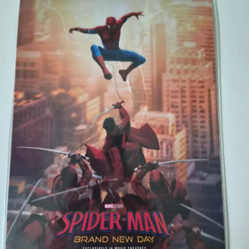 [BUNJANG] Spider-Man Brand New Day Art Card / 스파이더맨 브랜드 뉴 데이 아트카드