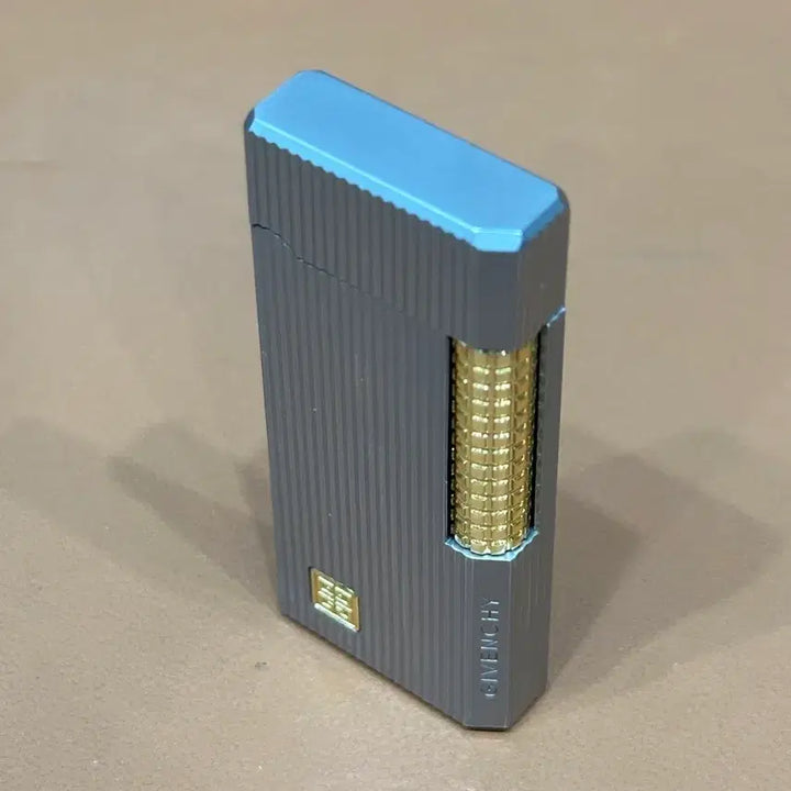 [BUNJANG] Vintage Givenchy Grey Gold Gas Lighter / 빈티지 GIVENCHY 지방시 그레이 골드 가스라이터