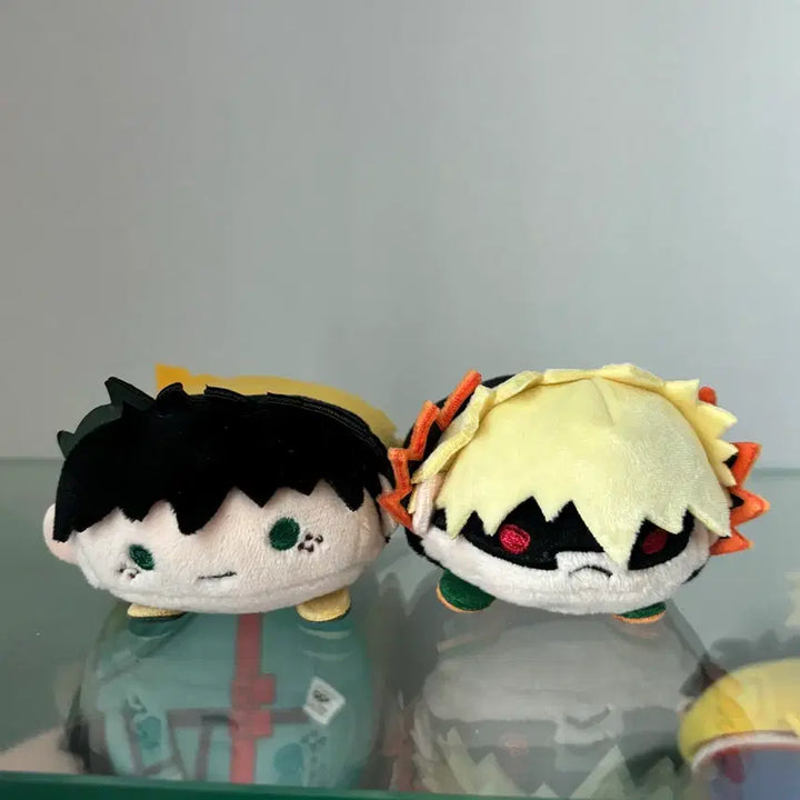 [BUNJANG] My Hero Academia Bakugo Midoriya Hero Costume Plush Doll Set / 히로아카 바쿠고 미도리야 히어로 코스튬 누이