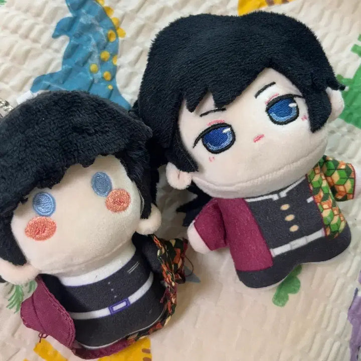 [BUNJANG] Demon Slayer: Kimetsu no Yaiba Giyu Tomioka Plush Doll Bundle Set / (일괄) 귀멸의 칼날 귀칼 토미오카 기유 누이 봉제인형