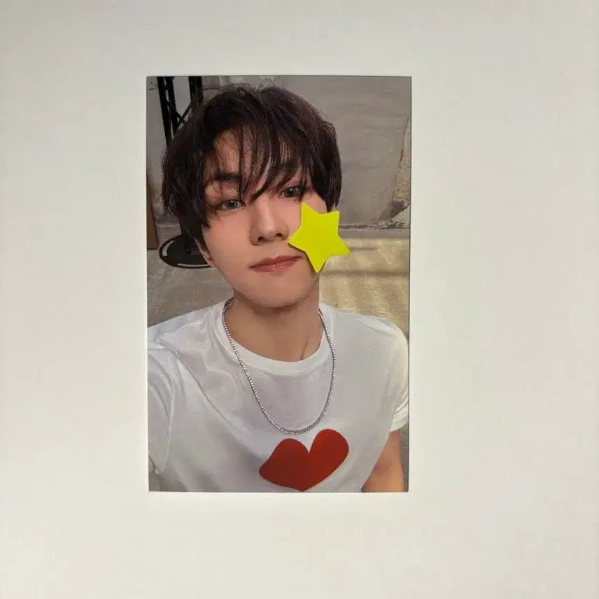 [BUNJANG] ENHYPEN Jungwon Romance Untold Ring Necklace Photocard / 엔하이픈 정원 로맨스 언톨드 반지목걸이 포카 ringnecklace