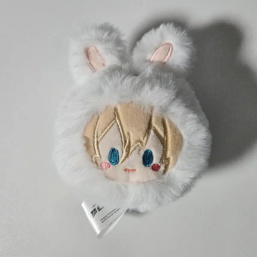 [BUNJANG] Ensemble Stars! Kagehira Mika Tap Tap Rabbit Plush Keychain / 앙스타 에이치 탭탭 토끼 인형 키링 누이
