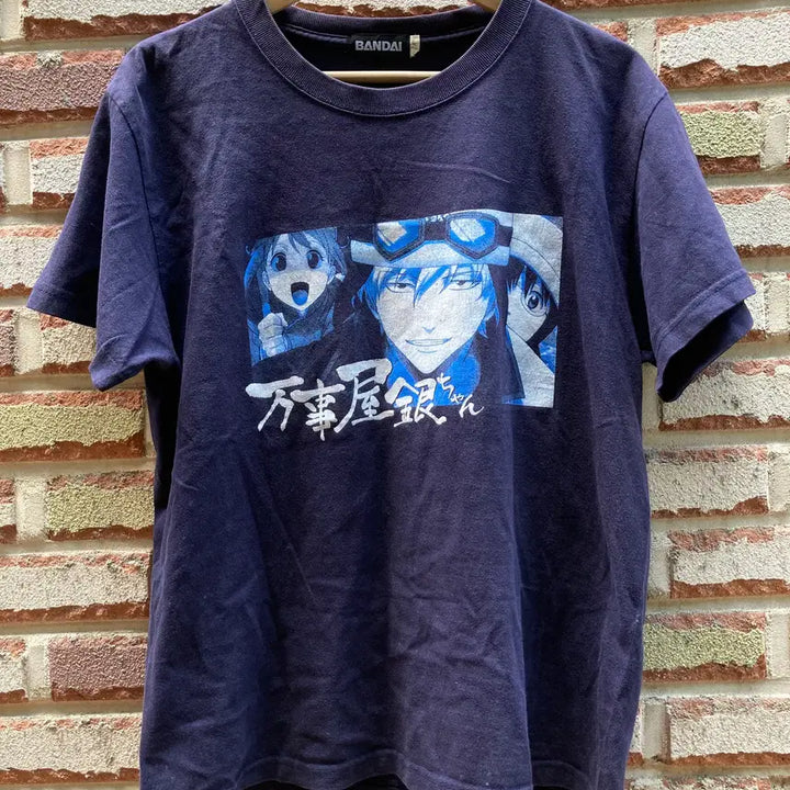 [BUNJANG] Bandai Gintama Official Yorozuya Gin-chan Graphic T-Shirt (Size M) / [M] 반다이 은혼 오피셜 해결사 그래픽 반팔 티셔츠