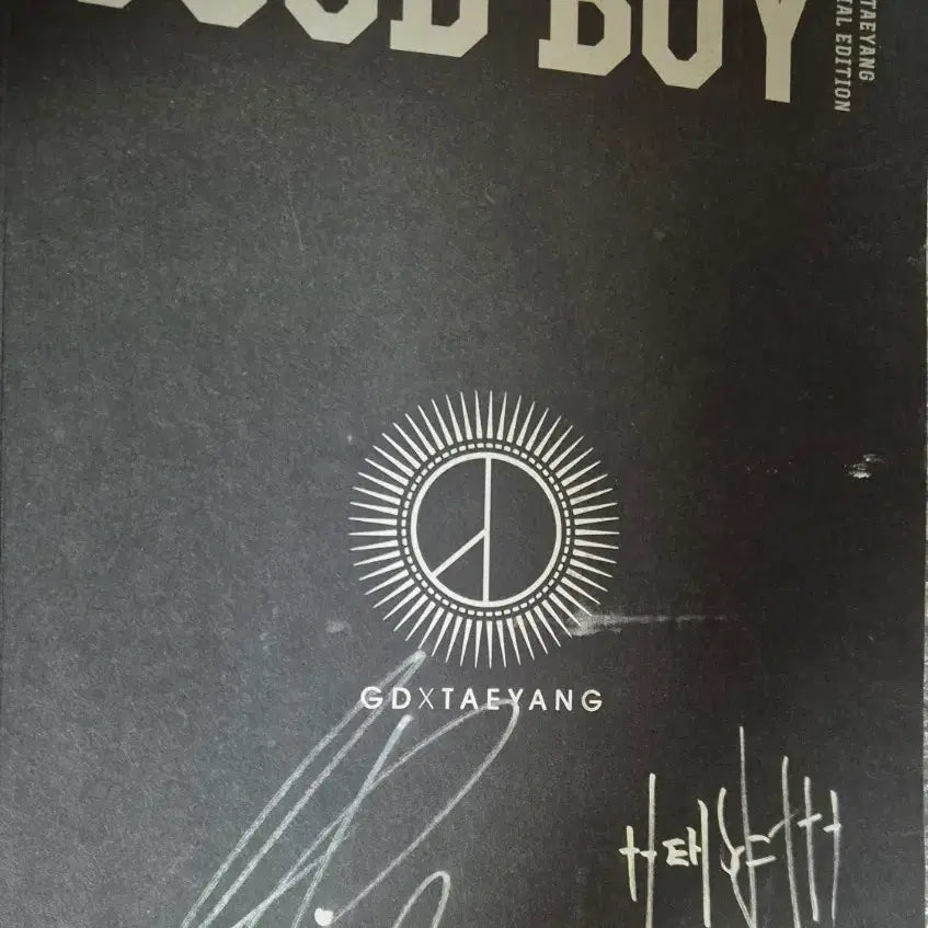 [BUNJANG] BIGBANG GD&amp;TAEYANG Signed Album / 빅뱅 지디앤태양 싸인 앨범 팝니다