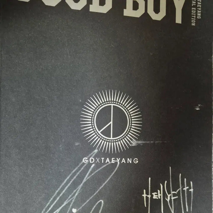 [BUNJANG] BIGBANG GD&amp;TAEYANG Signed Album / 빅뱅 지디앤태양 싸인 앨범 팝니다