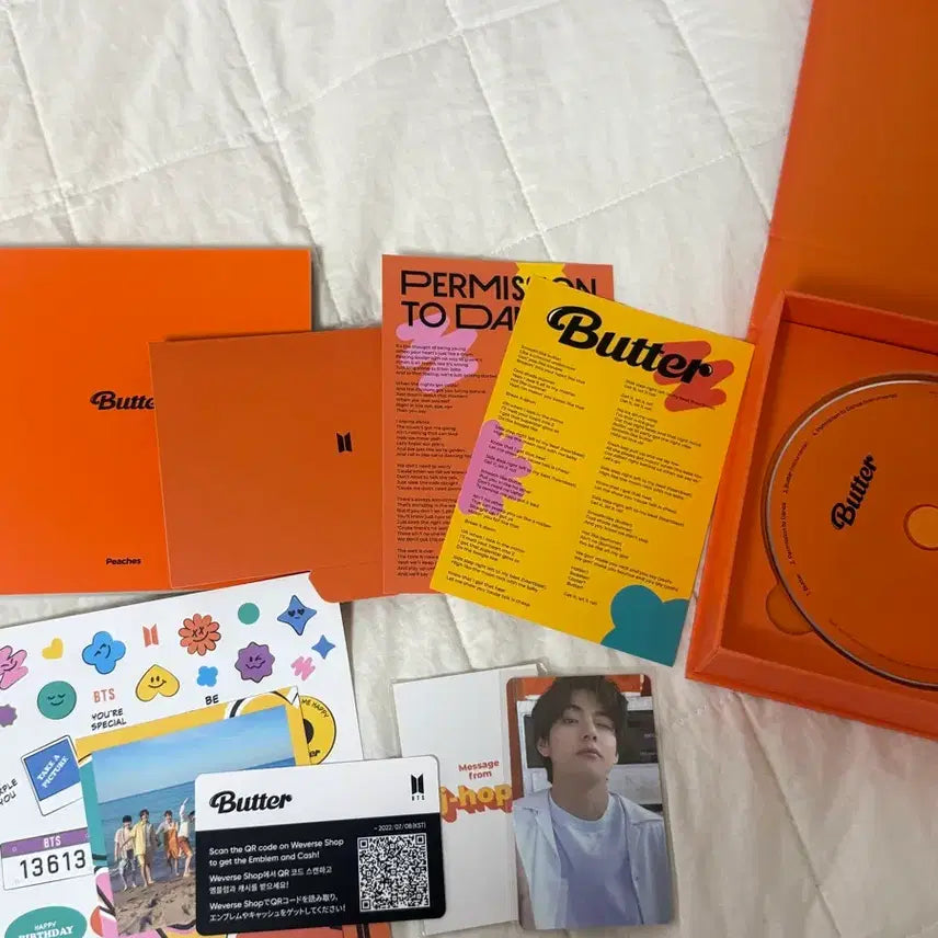 [BUNJANG] BTS Butter Album CD Photocard / BTS Butter 앨범 CD 포토카드 포함