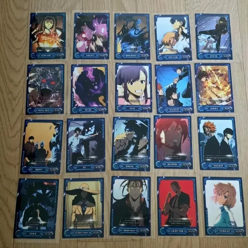[BUNJANG] Solo Leveling Bundle Set Cards / 나 혼자만 레벨업 카드 일괄