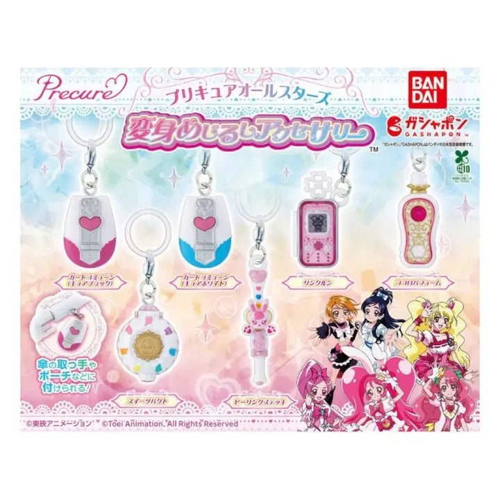 [BUNJANG] Precure All Stars 6 Types Figure Set / 프리규어 올스타 메지루시 6종 세트