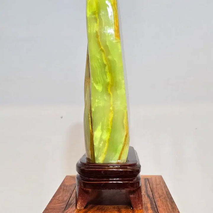 [BUNJANG] Shaking Auspicious Pattern Jade Stone Mineral Sooseok / 26073034 좋은 에너지를 내뿜는 산경문양 옥 가공석 광물 수석 팝니다