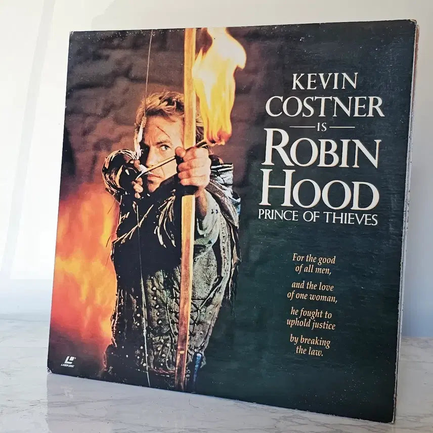 [BUNJANG] Robin Hood: Prince of Thieves (1991) LaserDisc - Kevin Costner / [희귀 LD 더블판] 케빈 코스트너 로빈후드 레이저디스크