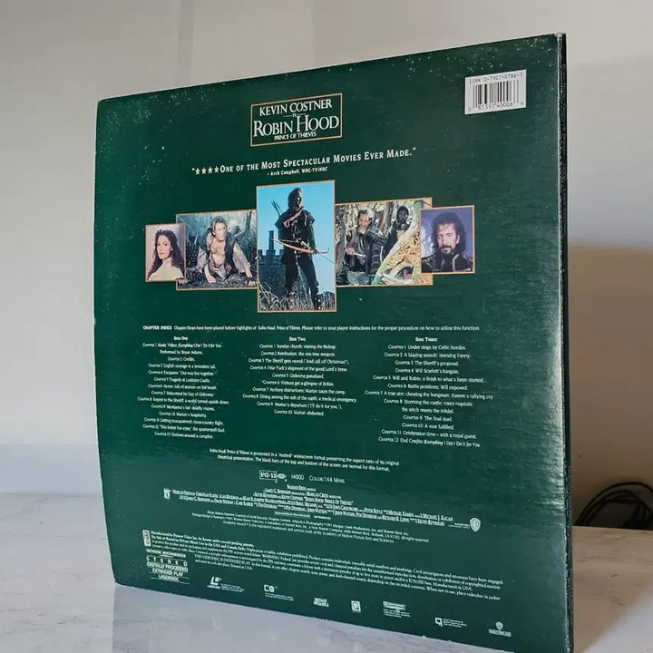 [BUNJANG] Robin Hood: Prince of Thieves (1991) LaserDisc - Kevin Costner / [희귀 LD 더블판] 케빈 코스트너 로빈후드 레이저디스크