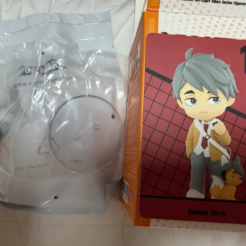 [BUNJANG] Haikyuu Popmart Osamu Miya &amp; Dog Figure Set / 하이큐 팝마트