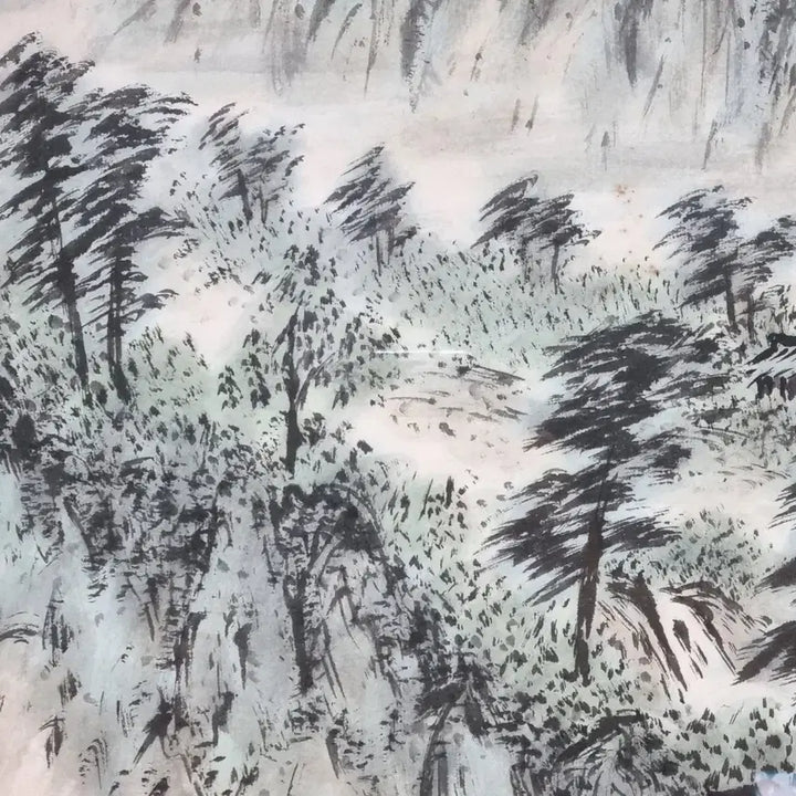 [BUNJANG] Nam-Nong Huh Geon Authentic Landscape Painting / 남농 허건 진품 산수화