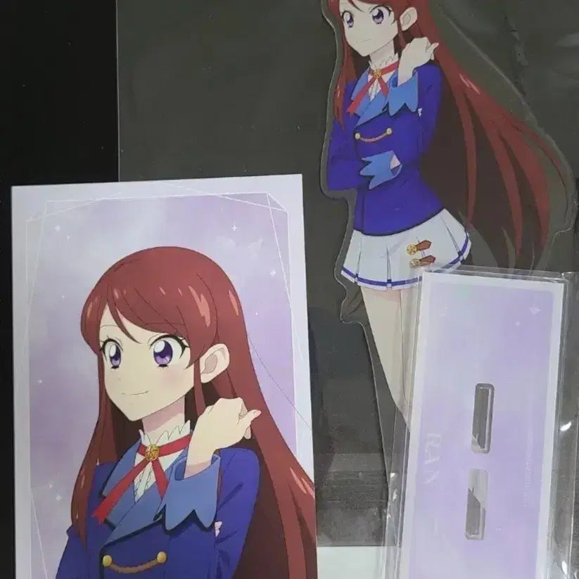 [BUNJANG] Aikatsu! Ran Lofty Giraffe XL Acrylic Stand &amp; Special Postcard Set / 원가양도) 아이엠스타 보라 아이카츠 란 로프트 걸음 특대아크릴스탠드특전엽서