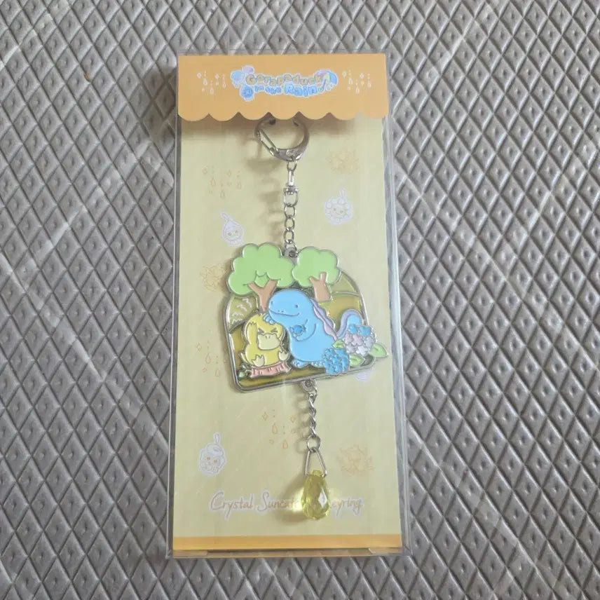 [BUNJANG] Pokemon Psyduck in the Rain Sun Catcher Keychain, Psyduck &amp; Wooper Keychain (Sealed) / 미개봉) 포켓몬스터 빗속의 고라파덕 선캐처 키링, 고라파덕&amp;누오 키링