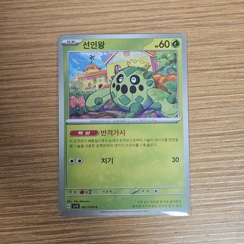 [BUNJANG] Pokemon Card Scarlet Ex: Koraidon / 포켓몬카드) 스칼렛ex 선인왕