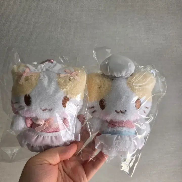 [BUNJANG] Marshmallow Spinns Mascot Chef Cooking Set (2 Pieces) / 마슈마로 스핀즈 마스코트 메이드 요리사 쿠킹 2개세트