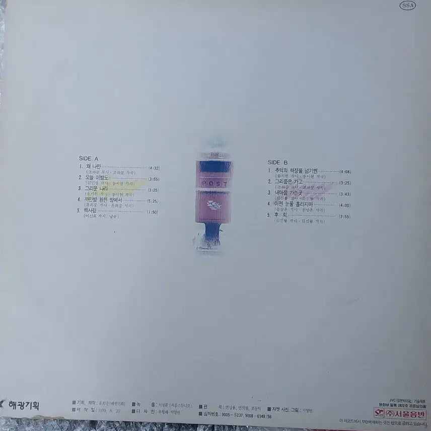 [BUNJANG] Lee Sun Hee VI Album First Press Limited Edition Signed / 이선희 VI 앨범 초회 한정판 사인반