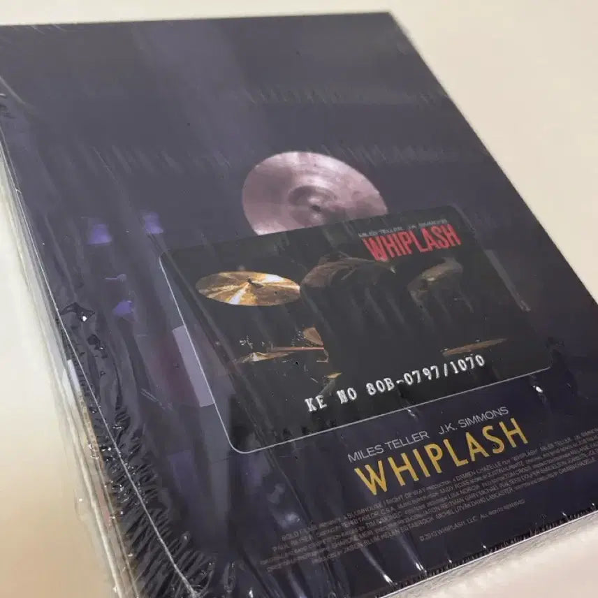 [BUNJANG] Whiplash Blu-ray Lenticular Full Slip Limited Edition / 위플래쉬 블루레이 렌티큘러 풀슬립 한정판