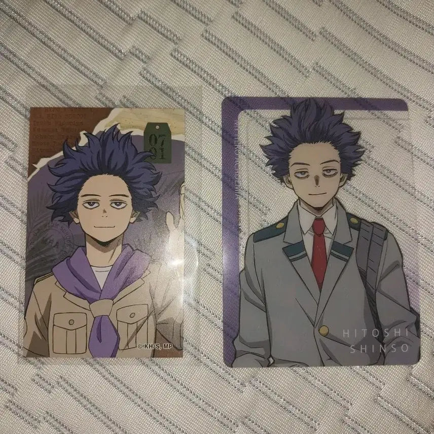 [BUNJANG] My Hero Academia Shinso Hitoshi Epilogue Zoo Clear Card Paper Goods / 나히아 신소 히토시 에필로그 동물원 클리어 카드 지류 굿즈