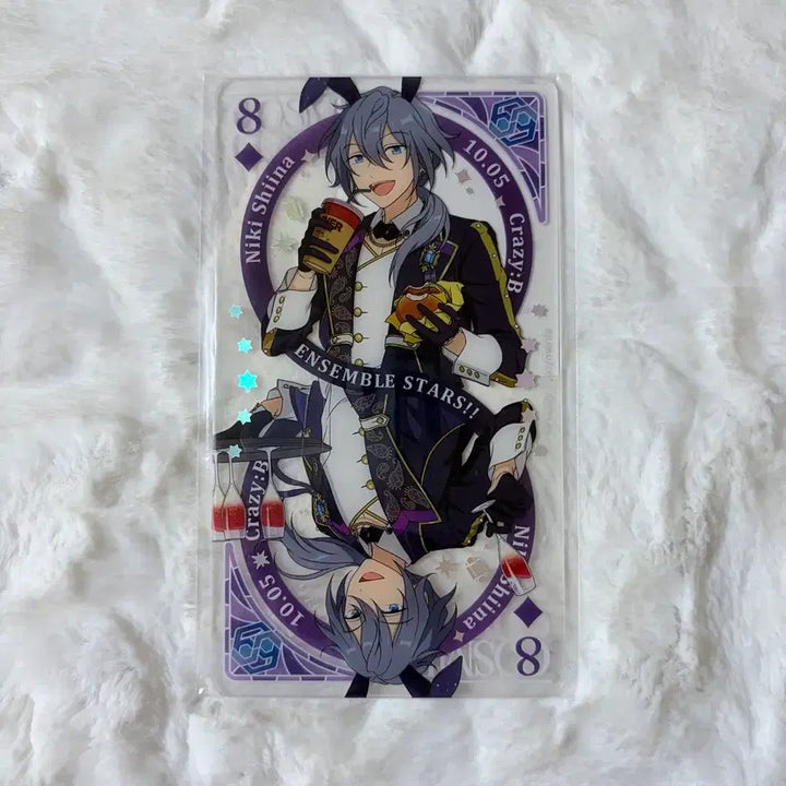 [BUNJANG] Ensemble Stars! Blossom Trump Card Vol. 1 Shiina Niki Crazy:B Acrylic Clear Card / 앙스타 블라썸 트럼프 카드 1탄 시이나 니키 크레이지비 아크릴 클리어카드