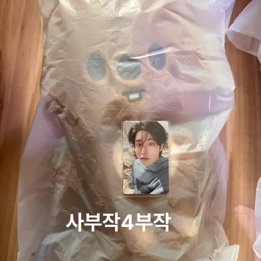 [BUNJANG] Stray Kids Fanmeeting Quokka Plush Backpack with Photocard / 스키즈 팬미팅 엠디 한 쿼카 한쿼카 스키주 플러시 백팩 가방 포카포함