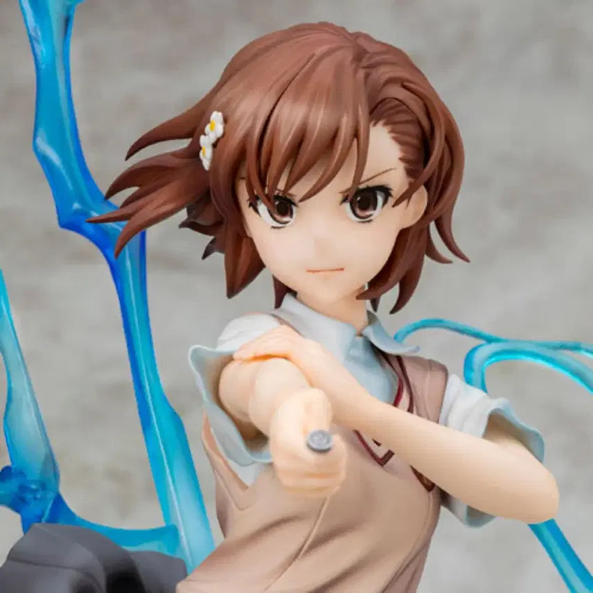 [BUNJANG] A Certain Scientific Railgun Misaka Mikoto 1/7 Scale Figure (Emontoys) / 미개봉) 어과초 어마금 어떤과학의초전자포 에몬토이즈 미사카 미코토 1/7 피규어