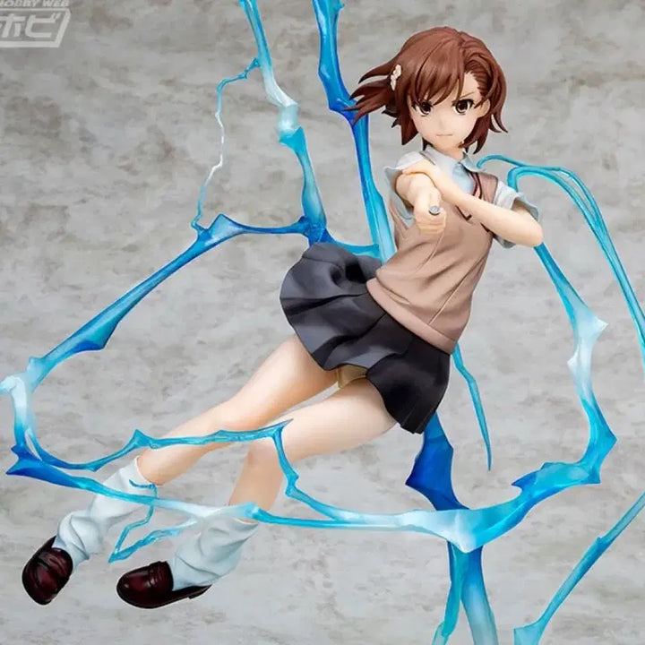 [BUNJANG] A Certain Scientific Railgun Misaka Mikoto 1/7 Scale Figure (Emontoys) / 미개봉) 어과초 어마금 어떤과학의초전자포 에몬토이즈 미사카 미코토 1/7 스케일 피규어