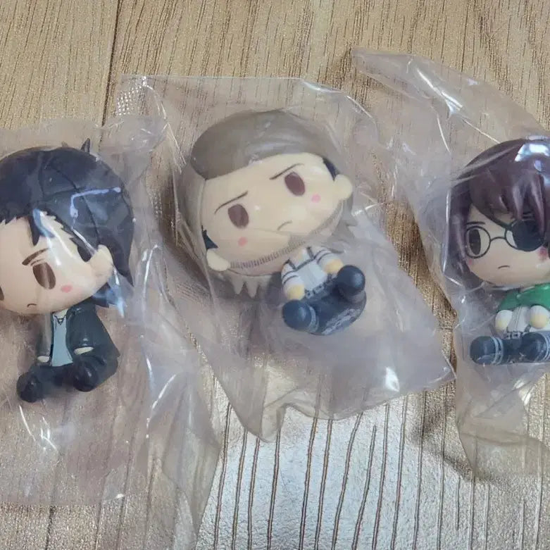 [BUNJANG] Attack on Titan Eren Yeager, Jean Kirstein, Hange Zoë Chocolate Mascot Bundle Set / 진격거 초코노코 에렌 쟝 한지 일괄